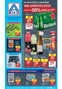 Prospectus Aldi Ploufragan : Nos apéritifs jusqu'à -50% sur le 2ème