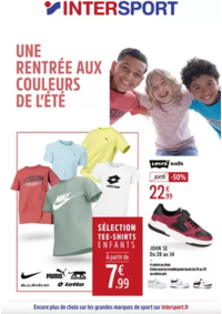 Prospectus Intersport SAINT JEAN D'ANGELY : UNE RENTRÉE AUX COULEURS DE L'ÉTÉ