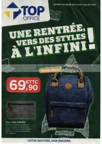 Prospectus Top Office Pérols : UNE RENTREE, VERS DES STYLES À L'INFINI