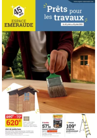 Prospectus Espace emeraude BERSON : Prêts pour les travaux