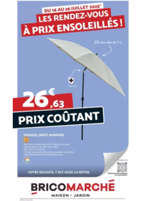 Prospectus Bricomarché CHANTEHEUX : Les rendez-vous à prix ensoleillés