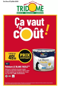 Prospectus Tridôme BERGERAC - CREYSSE : Ça vaut le coût!