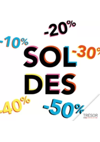 Prospectus Trésor Bijoux BAGNOLET : Soldes