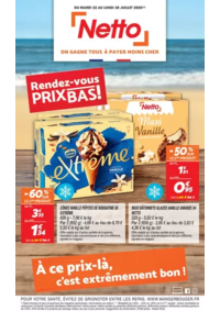 Prospectus Netto Bédarieux : Rendez-vous PRIX BAS !