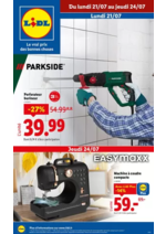 Prospectus Lidl : Bricolage, jardinage, jouets et vêtements pour enfants… et bien plus encore chez Lidl !