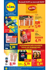 Prospectus Lidl SAINT DIE DES VOSGES : Laissez-vous emporter par les saveurs de l'Espagne avec la gamme Sol & Mar chez Lidl !