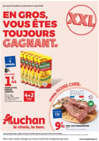 Prospectus Auchan Melun Senart Cesson : En gros, vous êtes toujours gagnant