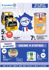 Prospectus E.Leclerc RIVIERES / LA ROCHEFOUCAULD : TRAFIC POUVOIR ACHAT 9 - MIXTE