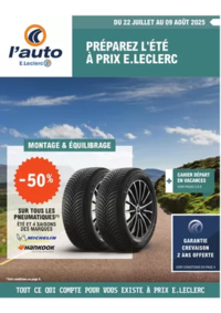 Prospectus L'auto E.Leclerc Coulommiers : THEMATIQUE ETE 2