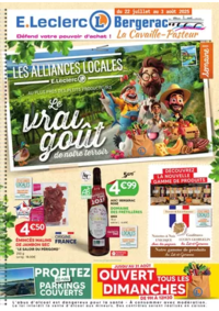 Prospectus E.Leclerc BERGERAC : Saveurs et terroirs 2025 N1