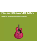 Prospectus CIC : Prime bac 2025 : jusqu'à 160 € offerts