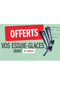 Prospectus Carglass CLERMONT FERRAND : Vos balais d'essuie-glaces avant Bosch OFFERTS