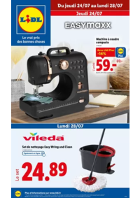 Prospectus Lidl LONGUENESSE : Profitez des ventes Lidl et découvrez des produits sport, pour la cuisine et la maison !