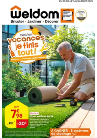 Prospectus Weldom GOLFECH : C’est les vacances, je finis tout !