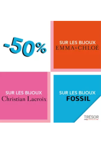 Prospectus Trésor Bijoux BAGNOLET : Catalogue Trésor Bijoux