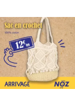 Prospectus NOZ : ARRIVAGE Sac en crochet
