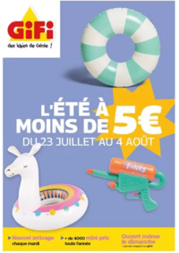 Prospectus Gifi ANGERS - MURS ERIGNE : Les soldes continuent