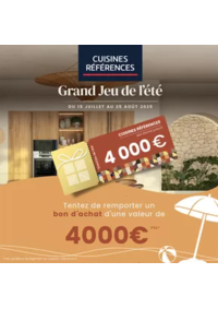Prospectus Cuisines références BOULOGNE SUR MER : Le grand jeu de l'été est lancé !