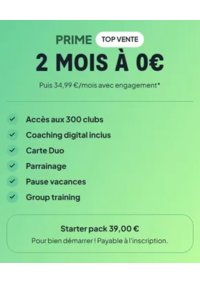Prospectus Keep Cool Dijon : 2 MOIS À 0€