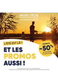 Prospectus Pacific Pêche LIVRY GARGAN : L’été est là ! Et les promos aussi !