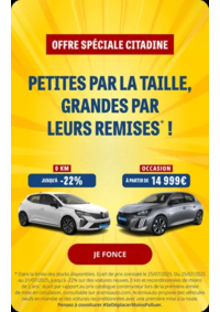Prospectus Aramis Saint-Germain-en-Laye : Offre spéciale citadine