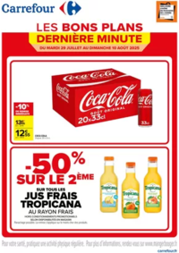 Prospectus Carrefour SAINT PIERRE DES CORPS : LES BONS PLANS DE DERNIÈRE MINUTE