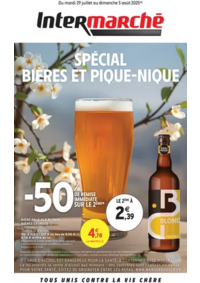 Prospectus Intermarché Super : BIERES/PIQUE-NIQUE