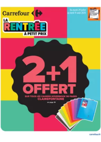 Prospectus Carrefour Express Strasbourg 7 rue du Parchemin : LA RENTRÉE À PETIT PRIX
