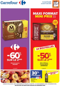 Prospectus Carrefour Market CARENTAN : MAXI FORMAT MINI PRIX