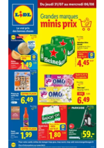 Prospectus  : Cette semaine, retrouvez un ensemble de produits de grandes marques à prix Lidl