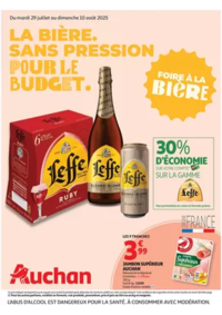 Prospectus Auchan BEAUVAIS : Foire à la bière : sans pression pour le budget