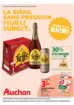 Prospectus Auchan : Foire à la bière : sans pression pour le budget