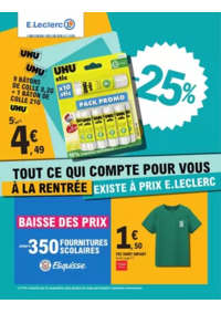 Prospectus E.Leclerc ALBI : RENTREE DES CLASSES
