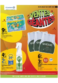 Prospectus E.Leclerc LE CHATELET EN BRIE : VENTES GEANTES 2