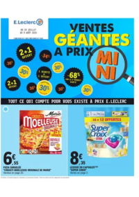 Prospectus E.Leclerc SAINT-DIZIER : VENTES GEANTES
