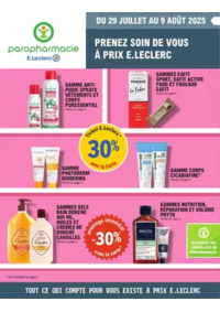 Prospectus Parapharmacie E.Leclerc CREUTZWALD : Prospectus Eté
