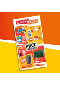 Prospectus La Foir'Fouille LURE : Le genre de petits prix qui donnent envie de redécorer toute la maison et préparer son sac de plage…