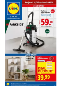 Prospectus Lidl FALAISE : Bricolage, mode et ameublement, ne manquez pas cette nouvelle vente Lidl !