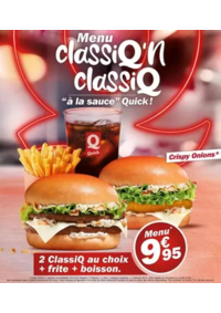 Prospectus Quick RENNES : En ce moment