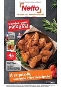 Prospectus Netto Aurillac : Rendez-vous PRIX BAS !