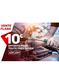 Prospectus AD SARZEAU : Avec le code promo ADFLASH, faites réparer votre voiture pour pas cher
