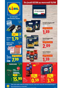Prospectus Lidl : Savourez le meilleur de la cuisine italienne avec notre gamme Italiamo à prix Lidl !