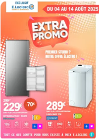 Prospectus E.Leclerc RIVIERES / LA ROCHEFOUCAULD : Catalogue extra promo etudiant