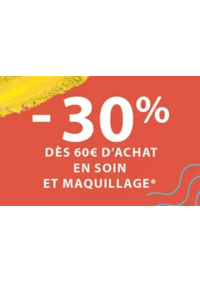 Prospectus Passion Beautés Tonnerre : Profitez de -30% dès 60€ en soin et maquillage* !
