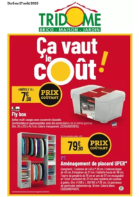 Prospectus Tridôme PINEUILH : Ça vaut le coût!