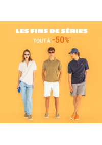 Prospectus Serge Blanco PARIS : Les fins de séries tout à -50 %