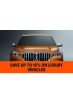 Promos et remises  : Save up to 15% on luxury vehicles