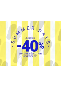 Prospectus Courir STRASBOURG : Summer days -40%