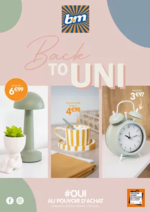 Prospectus Babou : Back to Uni