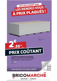 Prospectus Bricomarché LA SOUTERRAINE : Bricomarché Les rendez-vous à prix plaqués !